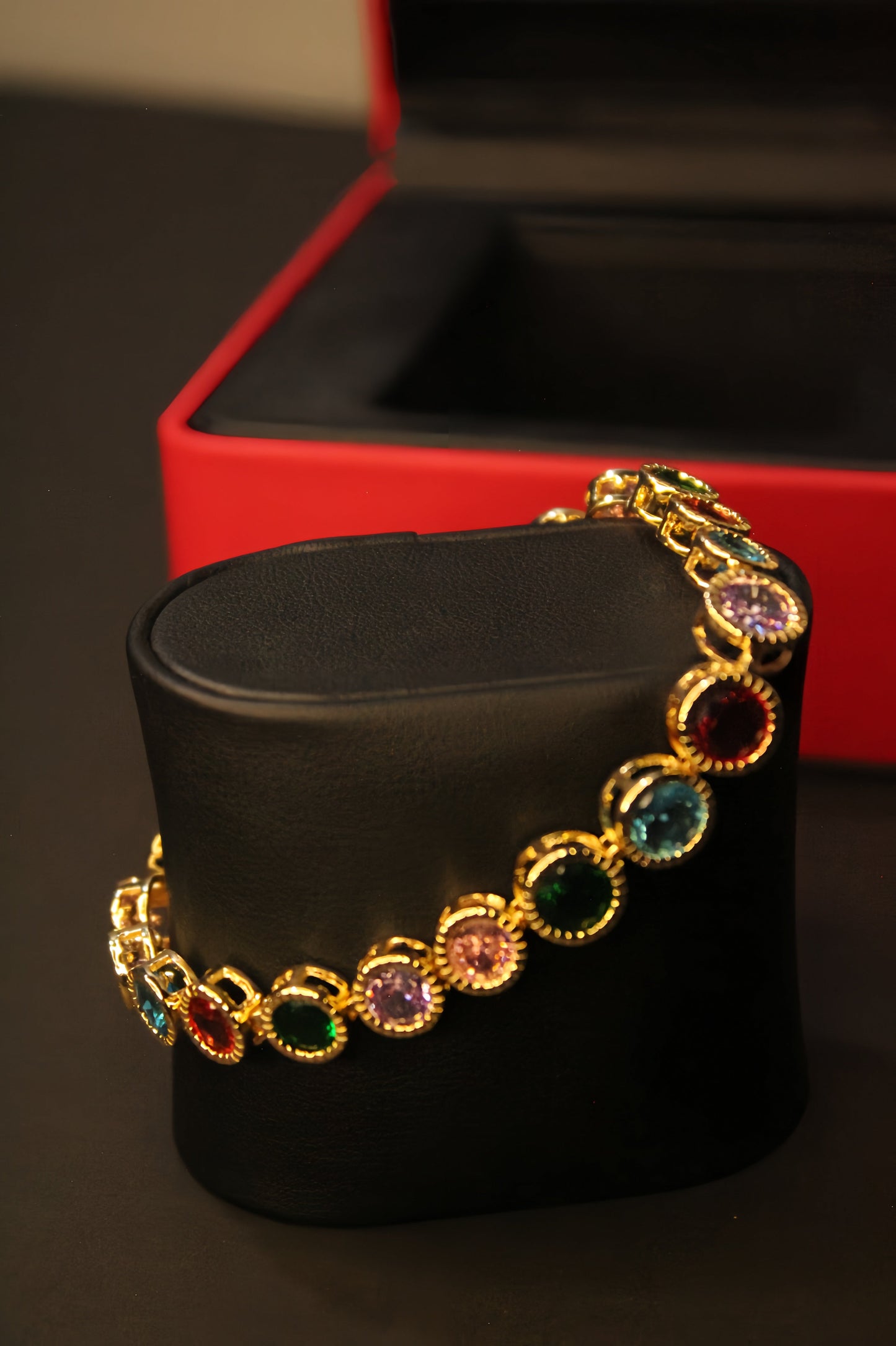 Multicolor Gemstones Bracelet