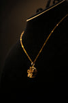 Golden Clover Pendent Necklace