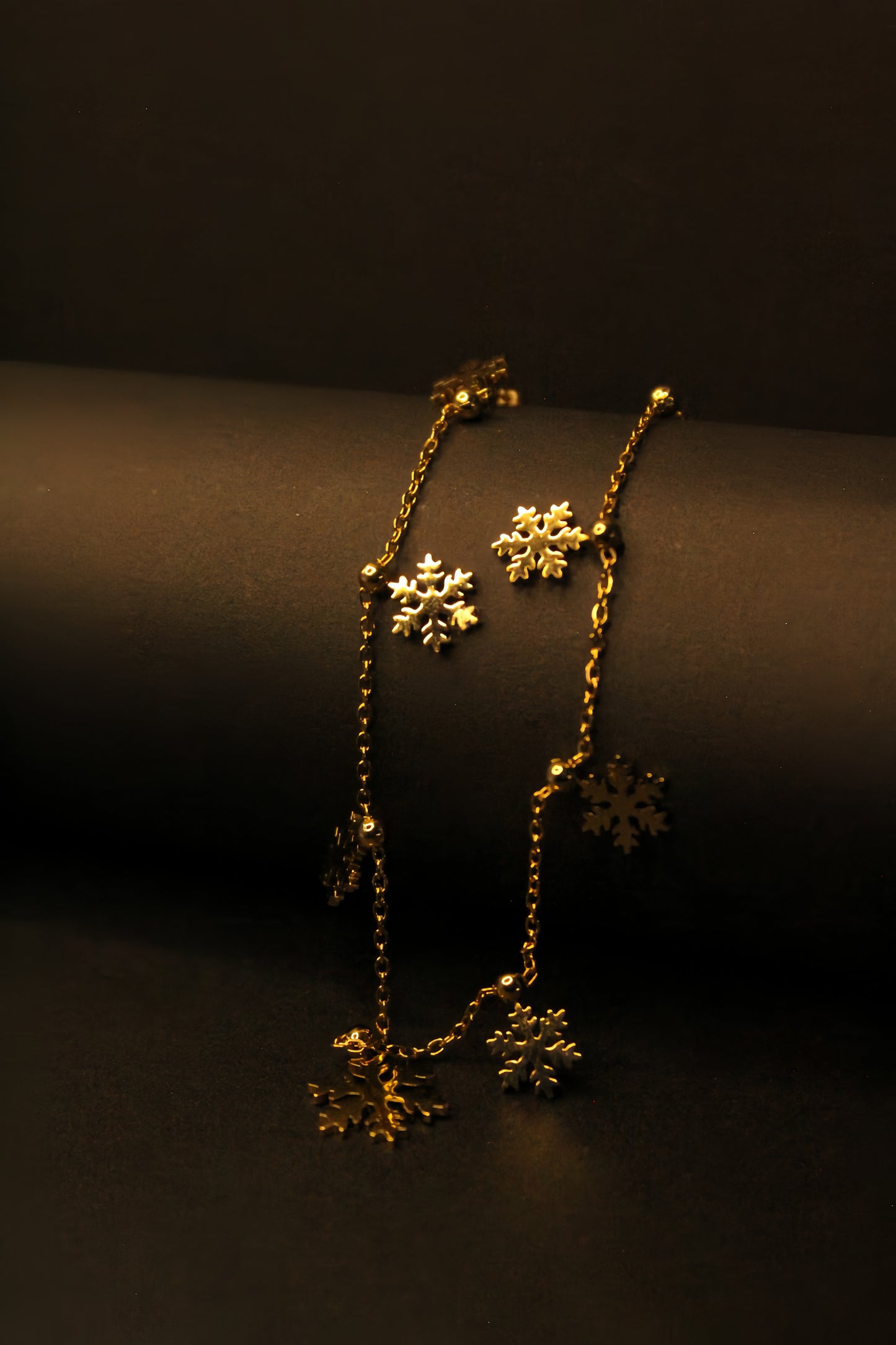 Snowflakes Charm Necklace