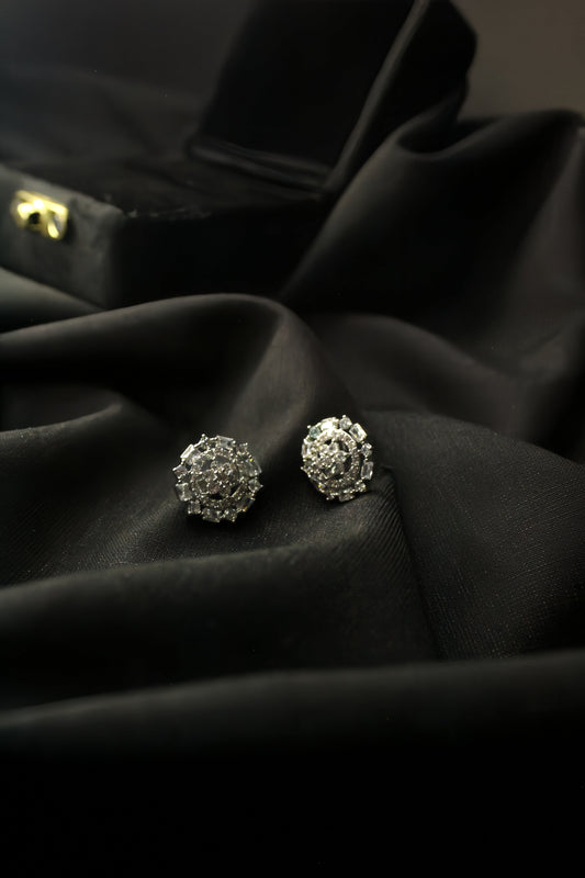 Radiance Floral Stud Earrings