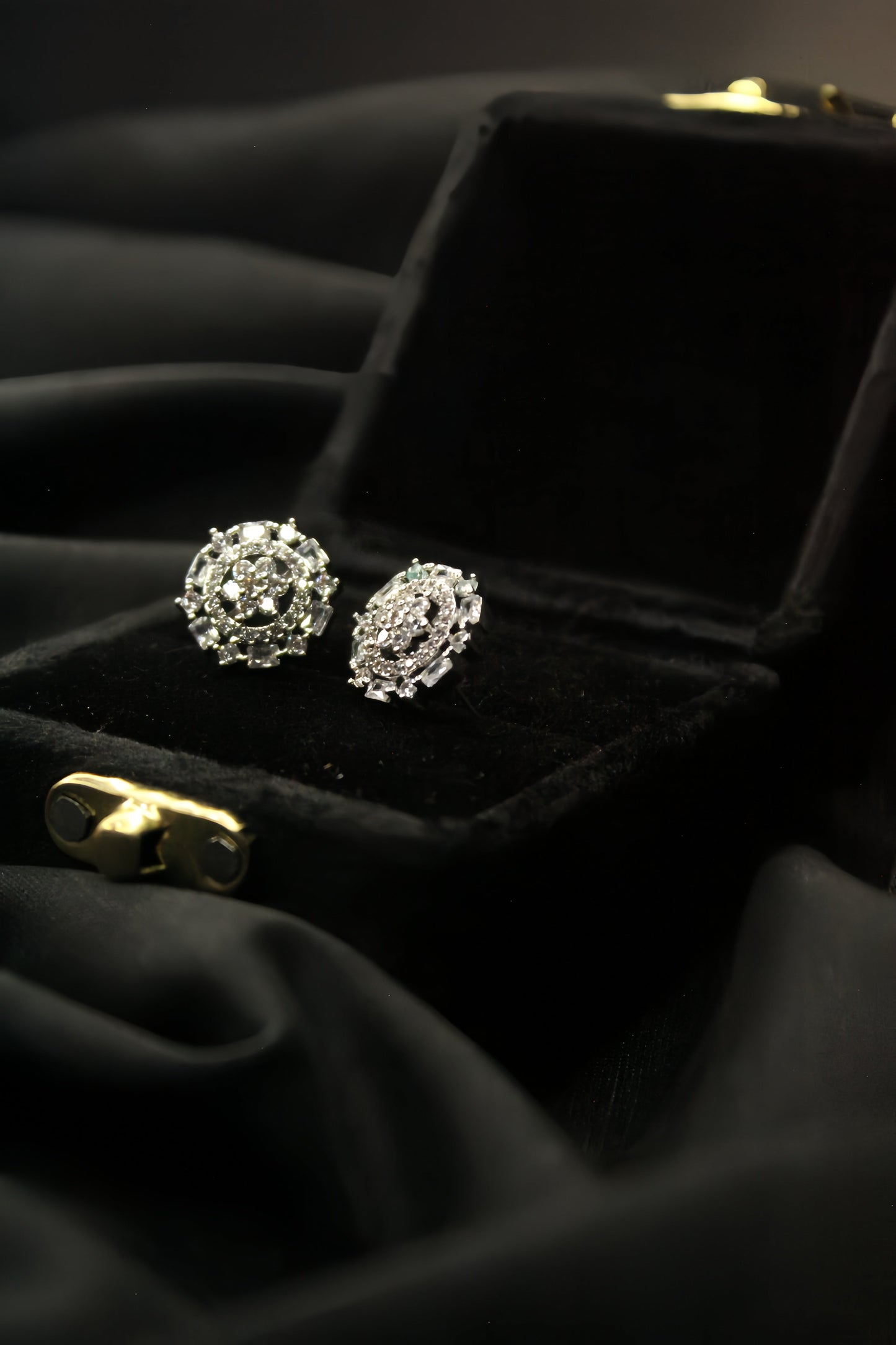 Radiance Floral Stud Earrings