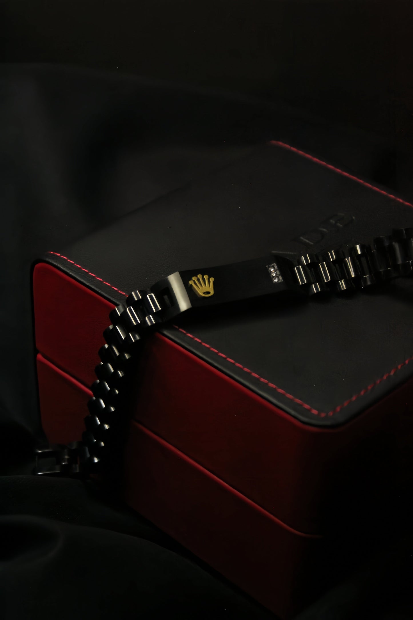 16mm Black Original Rolex Jubilee Bracelet