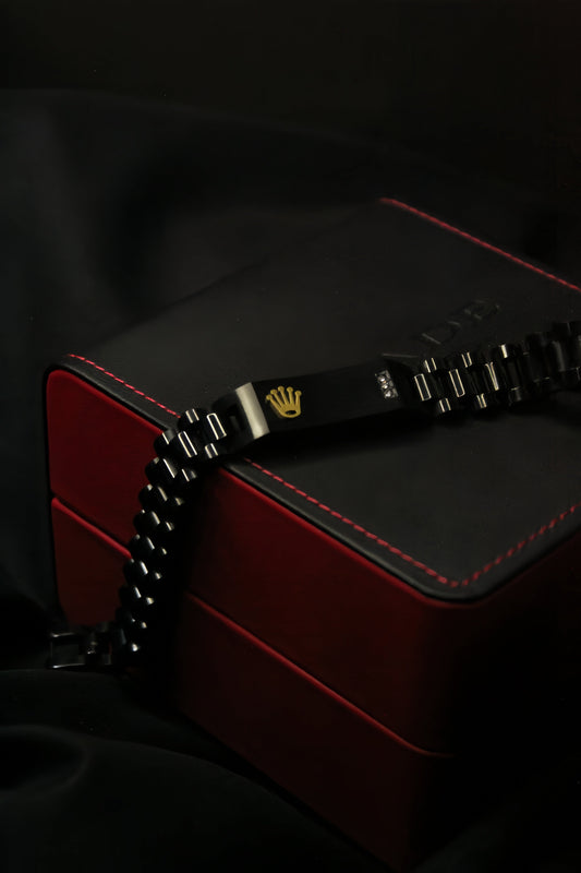 16mm Black Original Rolex Jubilee Bracelet