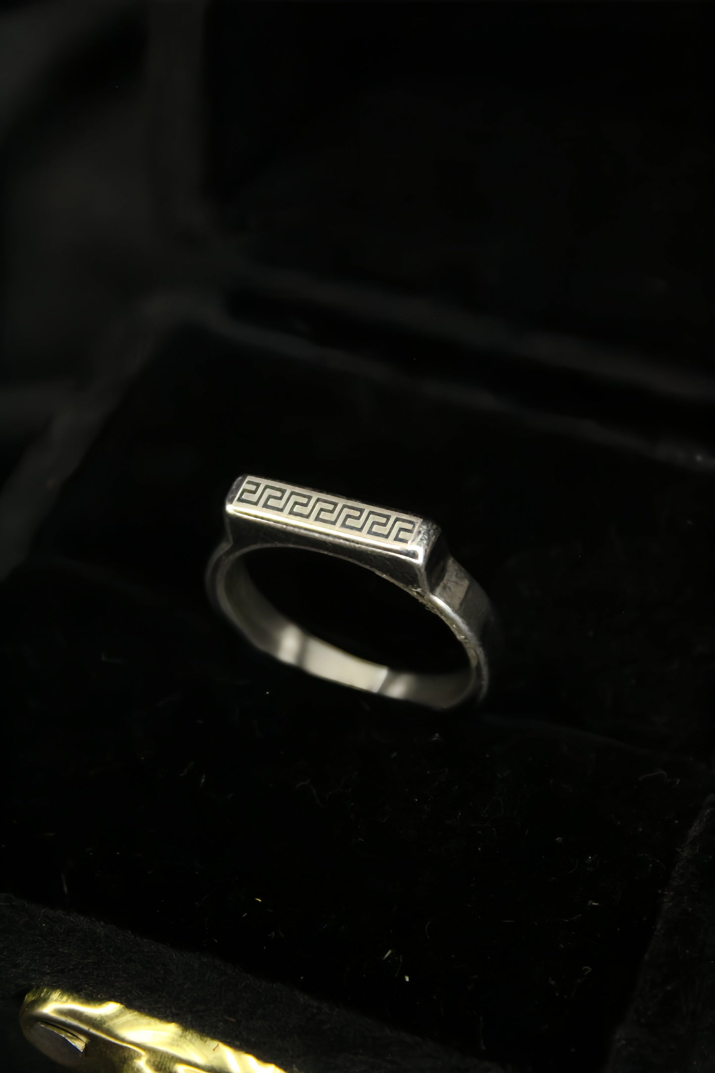 Elysian Greek Silver Ring