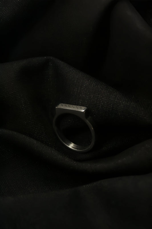 Elysian Greek Silver Ring