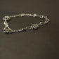 Elegant Silver Chain Bracelet with Classic Charm