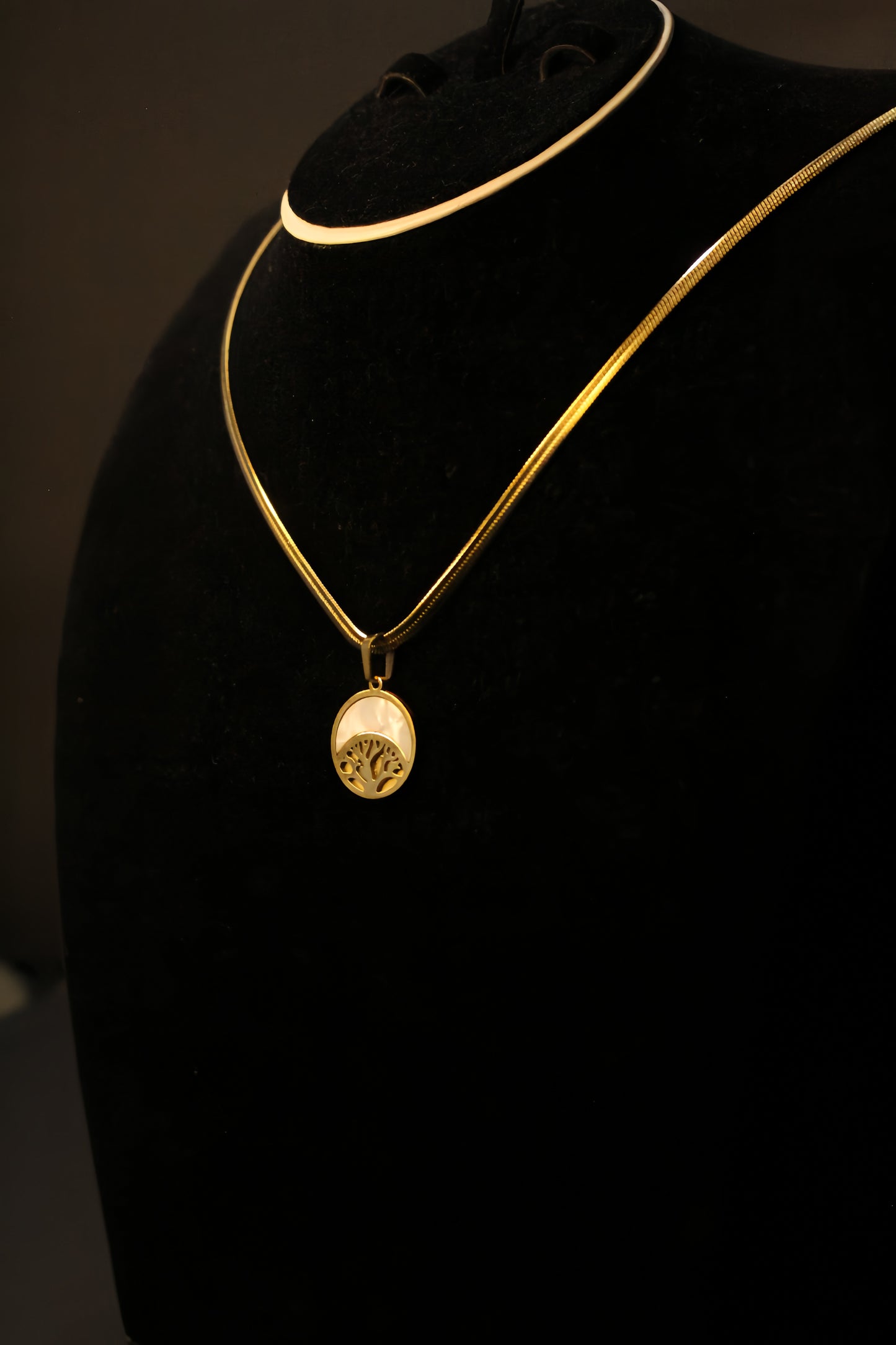 Gold Tree of Life Pendent Necklace