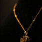 Golden Clover Pendent Necklace