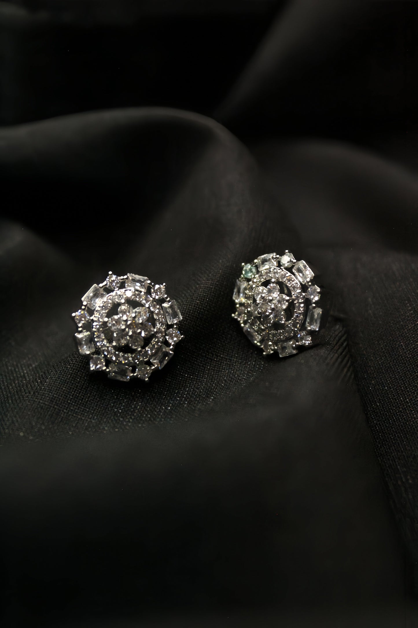 Radiance Floral Stud Earrings