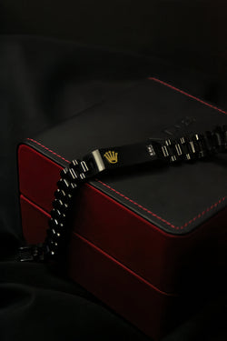 16mm Black Original Rolex Jubilee Bracelet