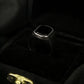 Pure Black Onyx Ring