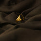 Gold Black Onyx Ring