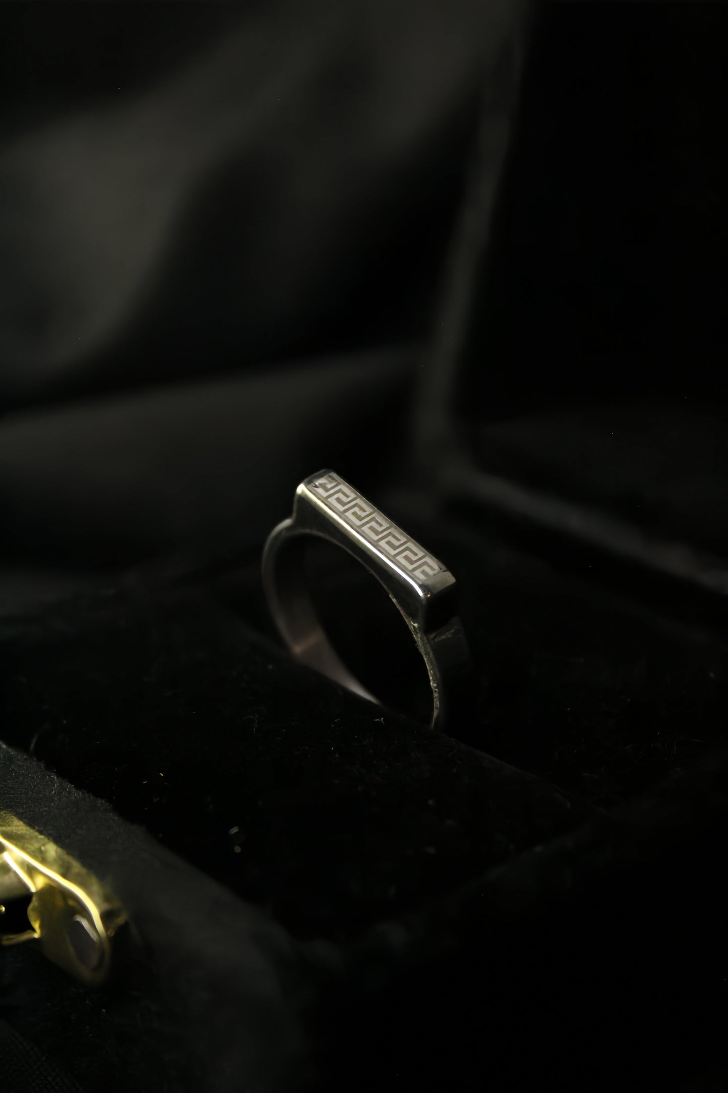 Elysian Greek Silver Ring