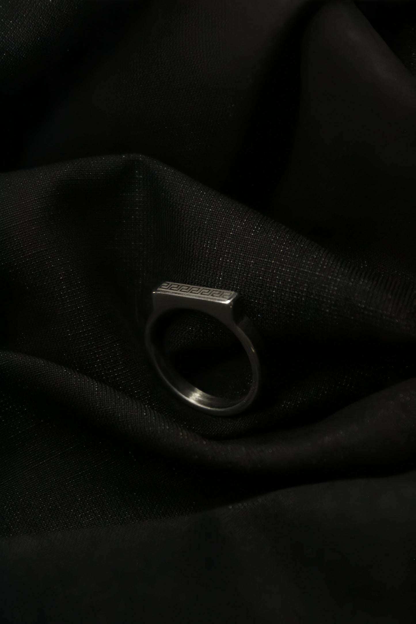 Elysian Greek Silver Ring