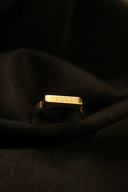 Elysian Greek Golden Ring