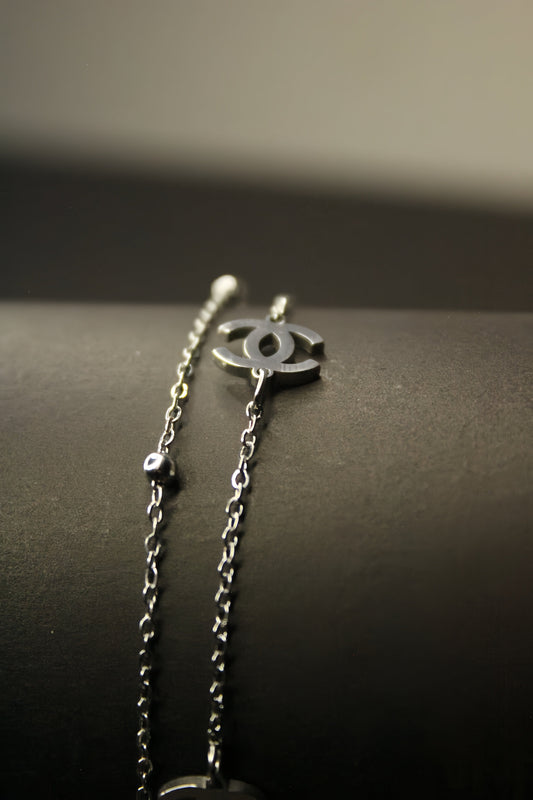 Chanel Silver chain Bracelet