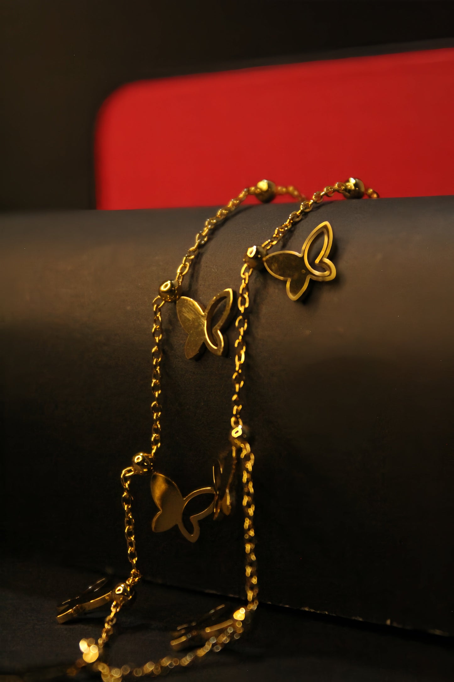 Delicate Butterflies Charm Necklace